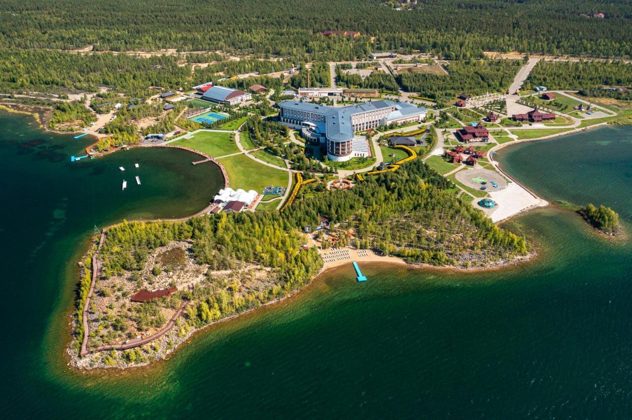 Rixos Borovoe Otel Shchūchīnsk Dış mekan fotoğraf Aerial view of the resort