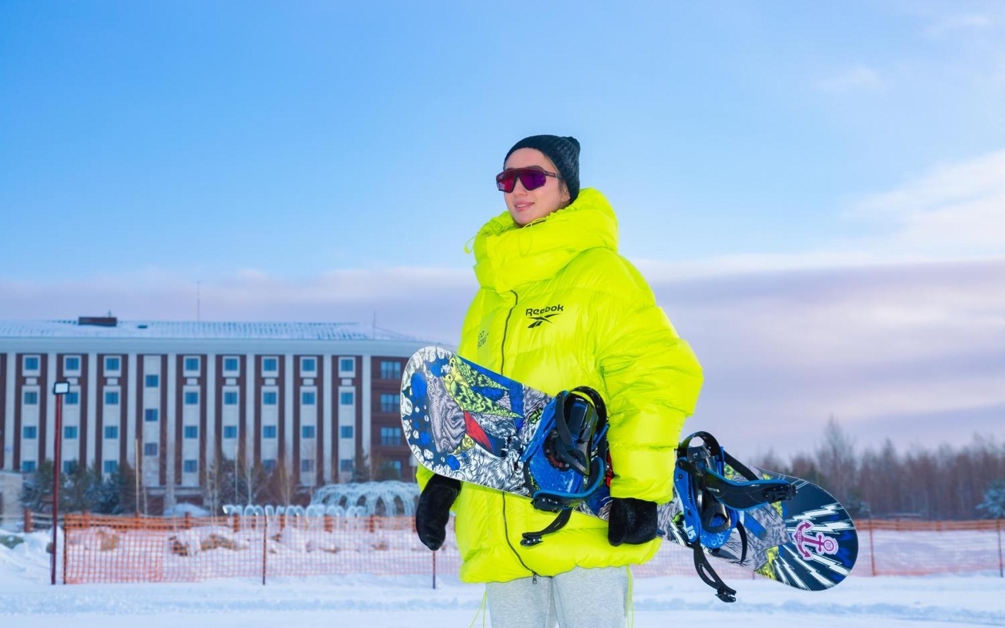 Rixos Borovoe Otel Shchūchīnsk Dış mekan fotoğraf Snowboarding at the 2019 Winter Universiade