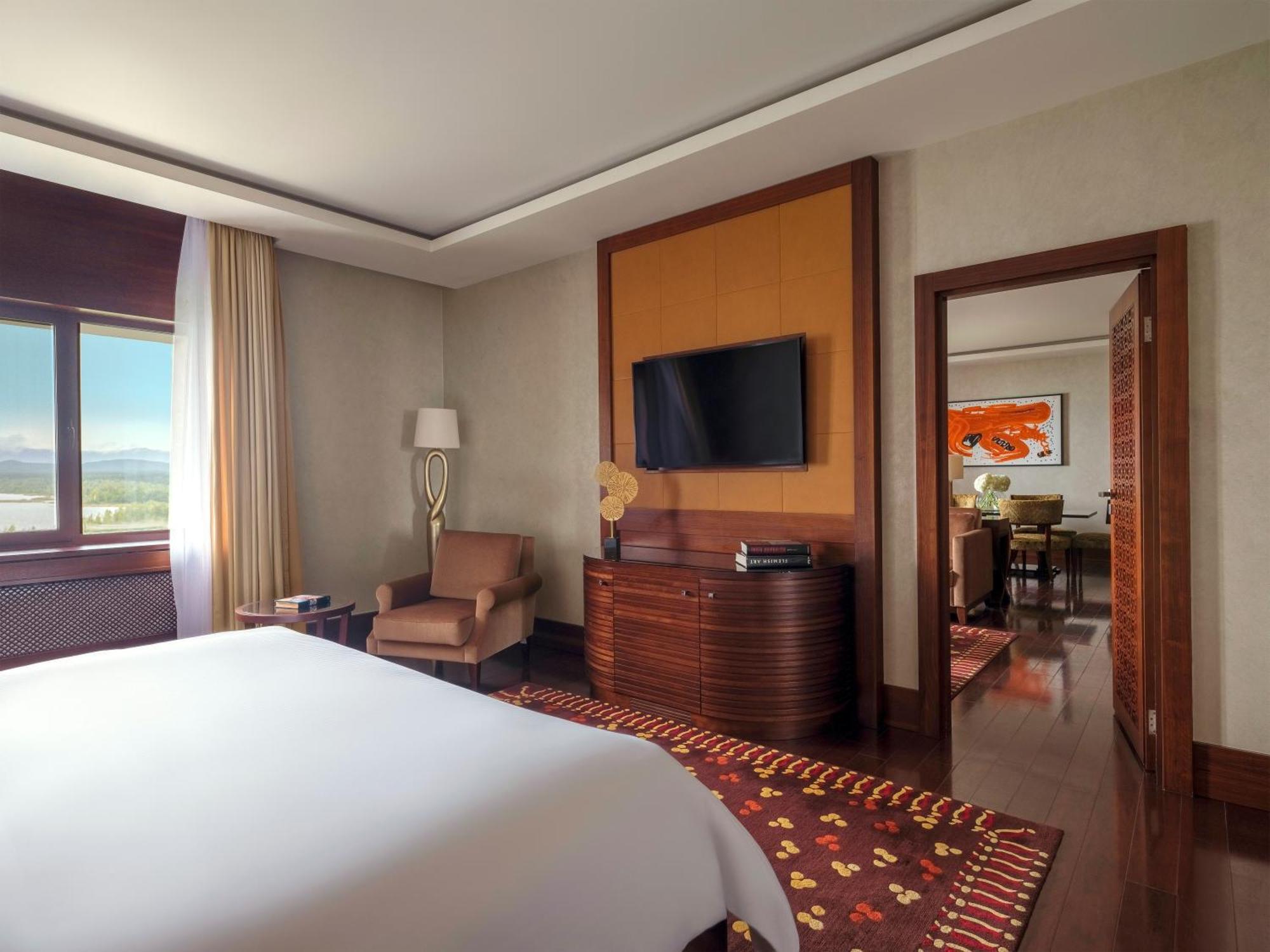 Rixos Borovoe Otel Shchūchīnsk Dış mekan fotoğraf A bedroom at the hotel