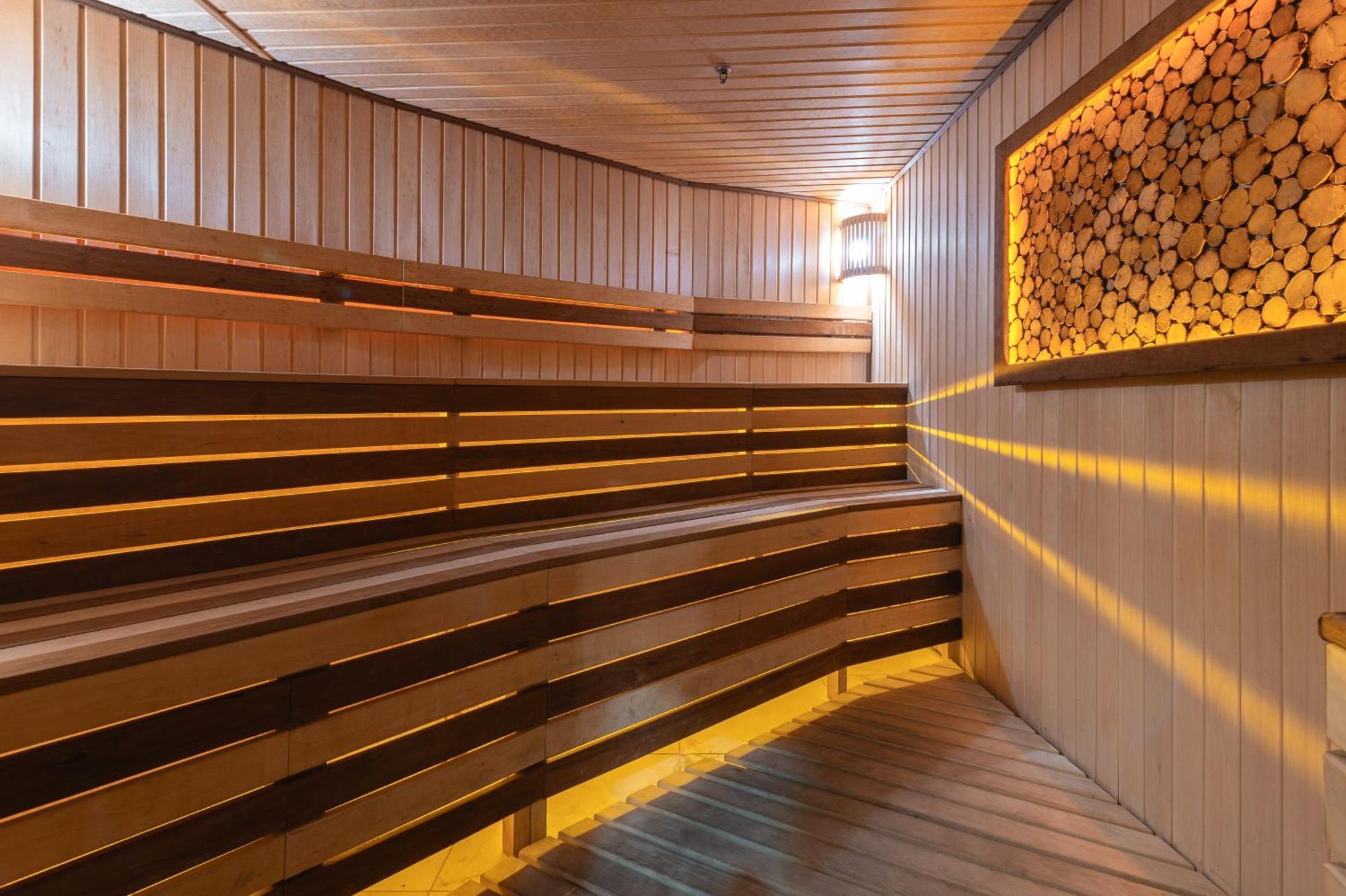 Rixos Borovoe Otel Shchūchīnsk Dış mekan fotoğraf Sauna